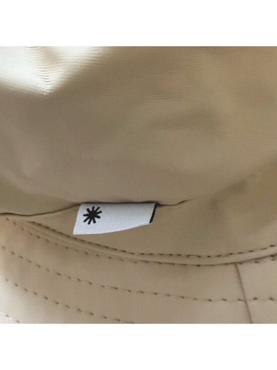Rains Boonie Hat Beige Waterproof Wide Brim Size 2 M/XL NWOT